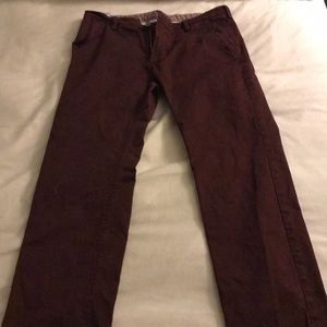 Hugo boss purple jeans stretch slim fit